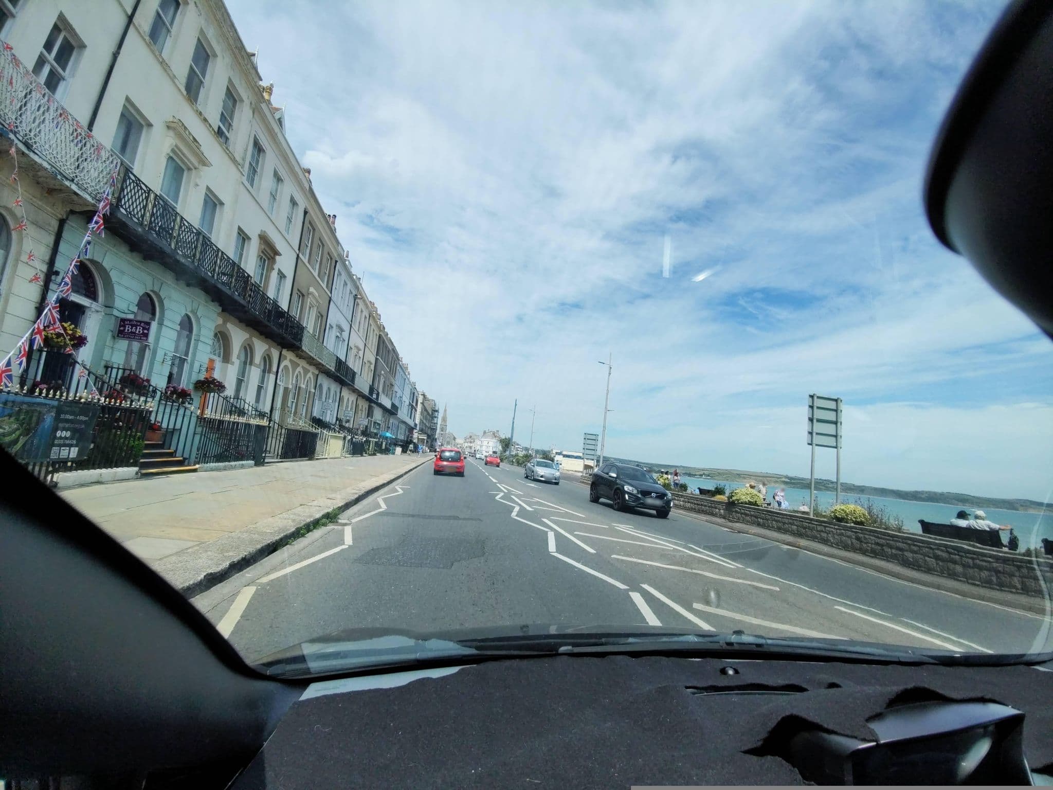 Street view near The Gresham, Weymouth