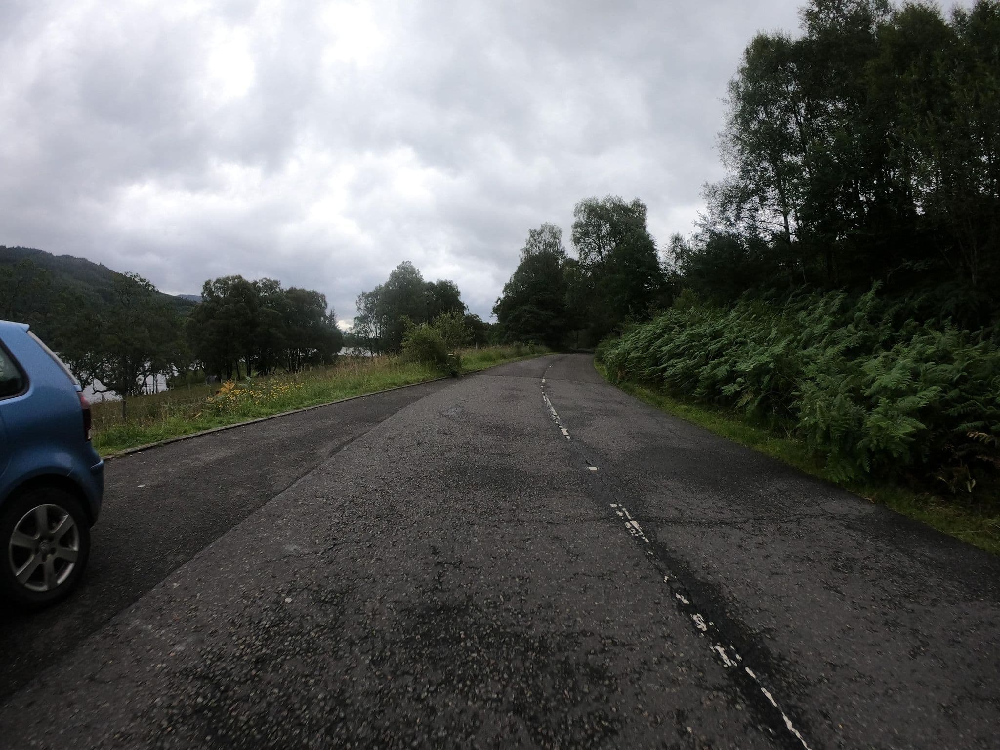 Street view near Loch Achray South camping permit area March-September, Callander — © joostjakob (CC BY-SA · Mapillary)