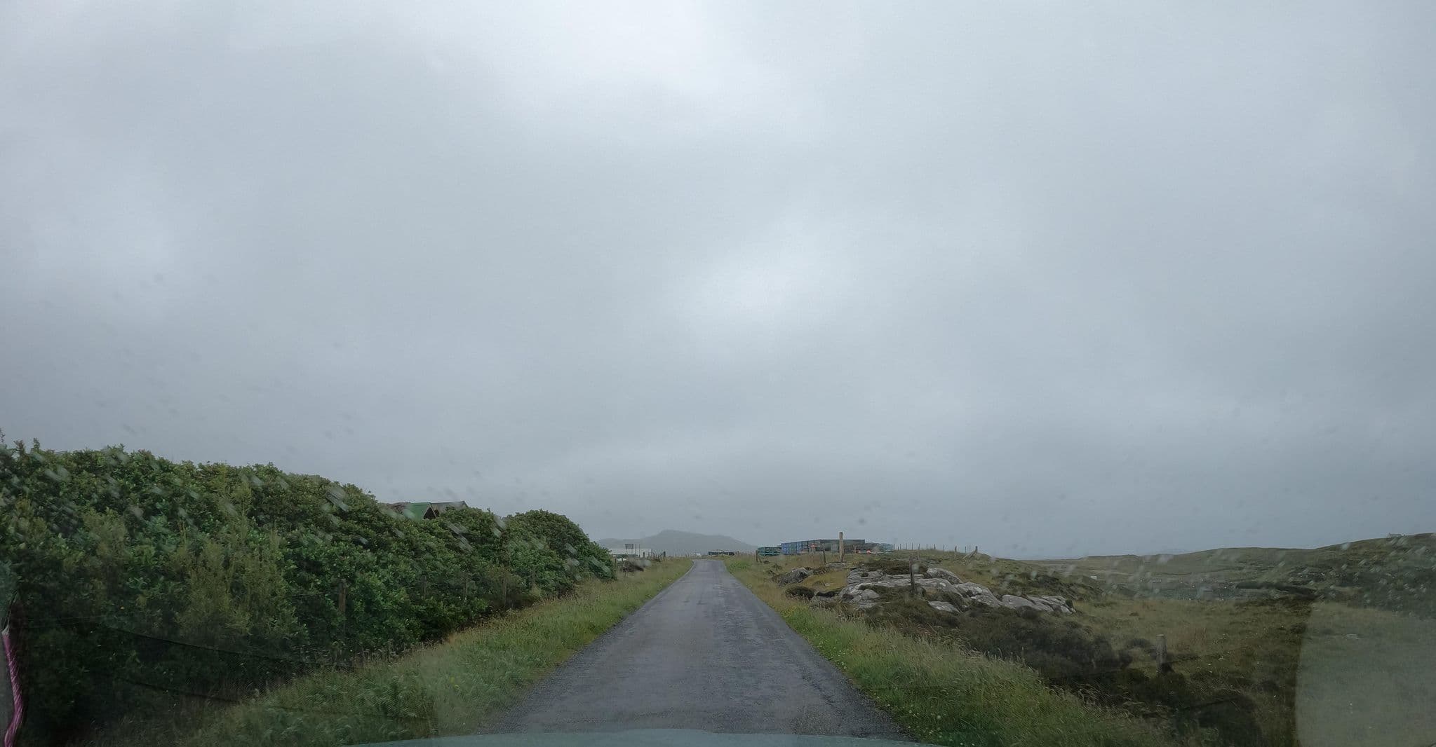 Street view near The Creel Yard Camp site and Bunk Houses, Benbecula — © hobgoblin (CC BY-SA · Mapillary)