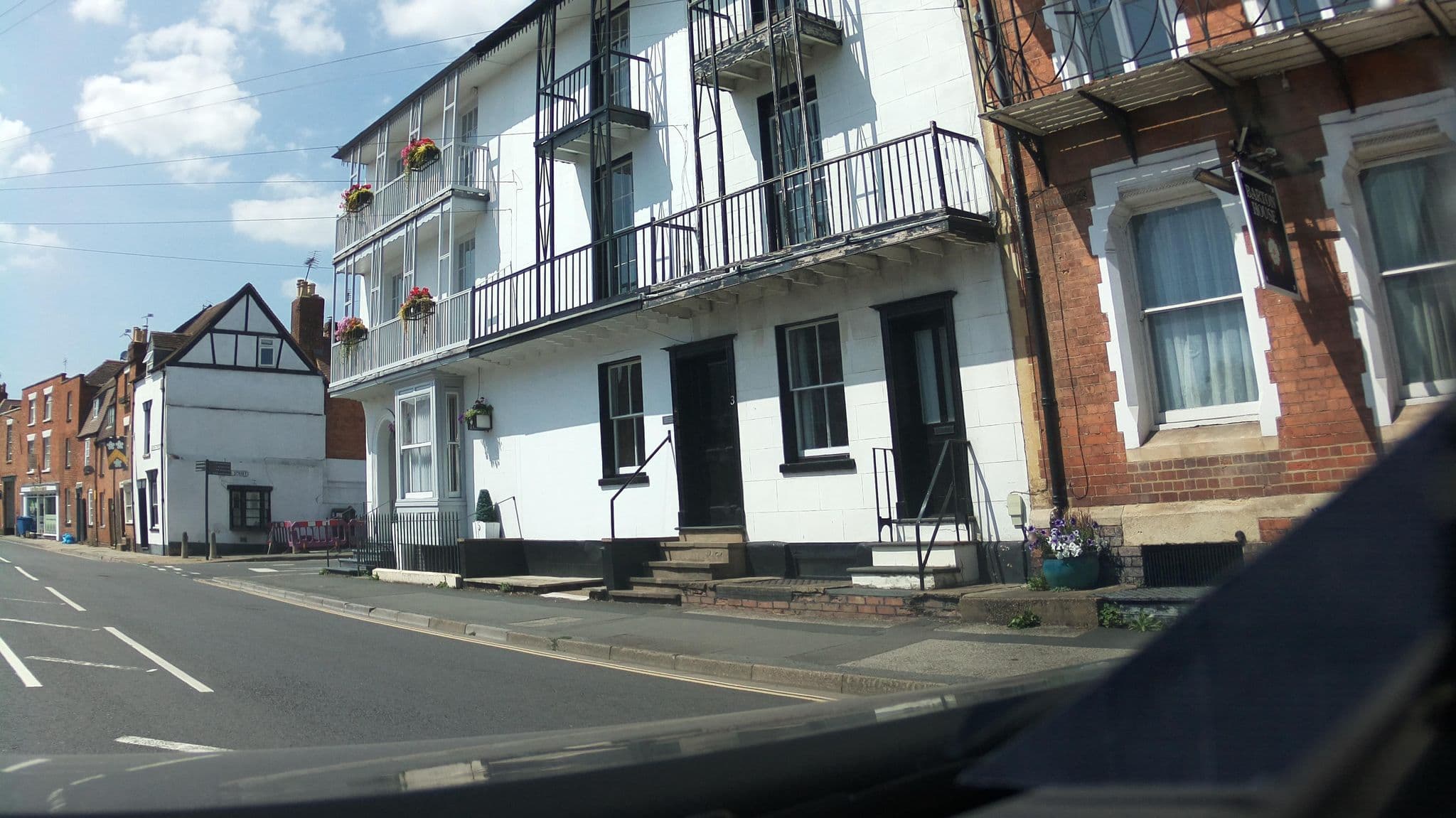 Street view near Barton House B&B, Tewkesbury — © southglos (CC BY-SA · Mapillary)