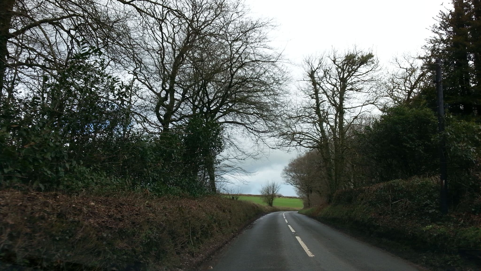 Street view near Woolley Lodge, Combe Martin — © adam2 (CC BY-SA · Mapillary)