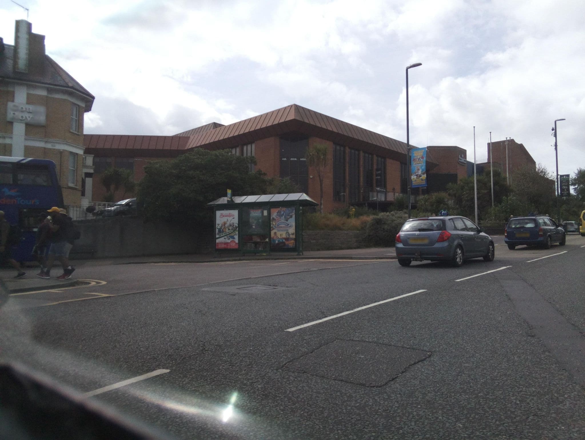 Street view near Court Royal, Bournemouth