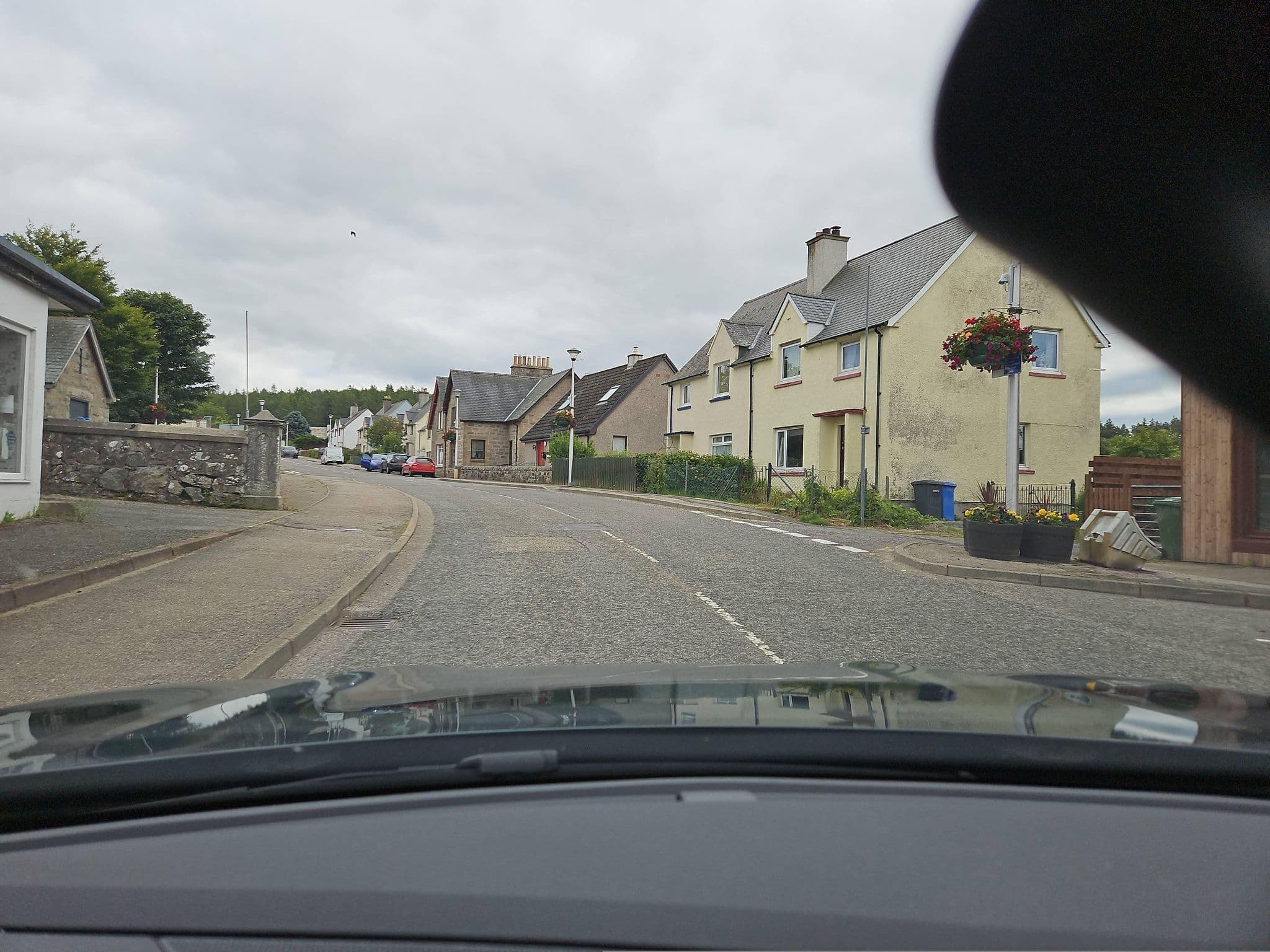 Street view near Lairg Highland Hotel, Golspie — © toho (CC BY-SA · Mapillary)