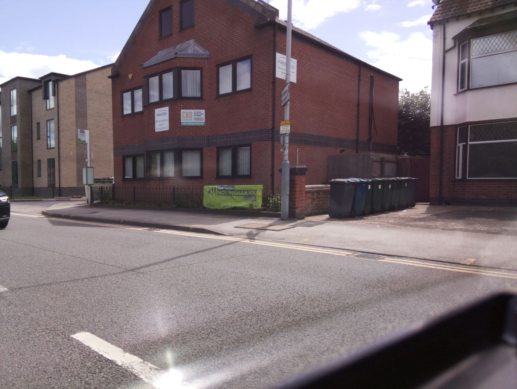 Street view near Devonshire Court, West Bridgford — © southglos (CC BY-SA · Mapillary)