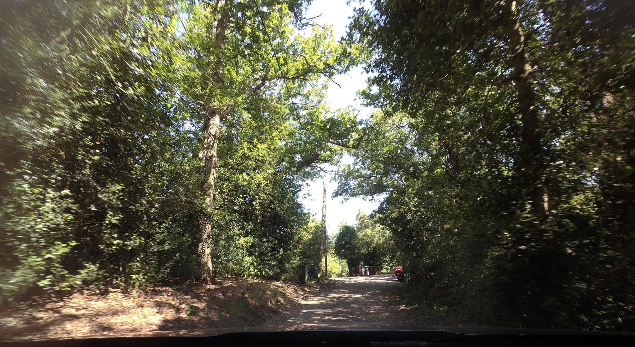 Street view near The Courts Campsite, Danbury — © tallguy (CC BY-SA · Mapillary)