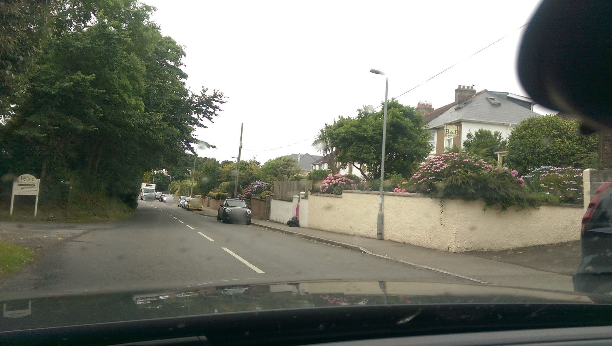 Street view near Haybarn Cottage, Fowey — © live (CC BY-SA · Mapillary)