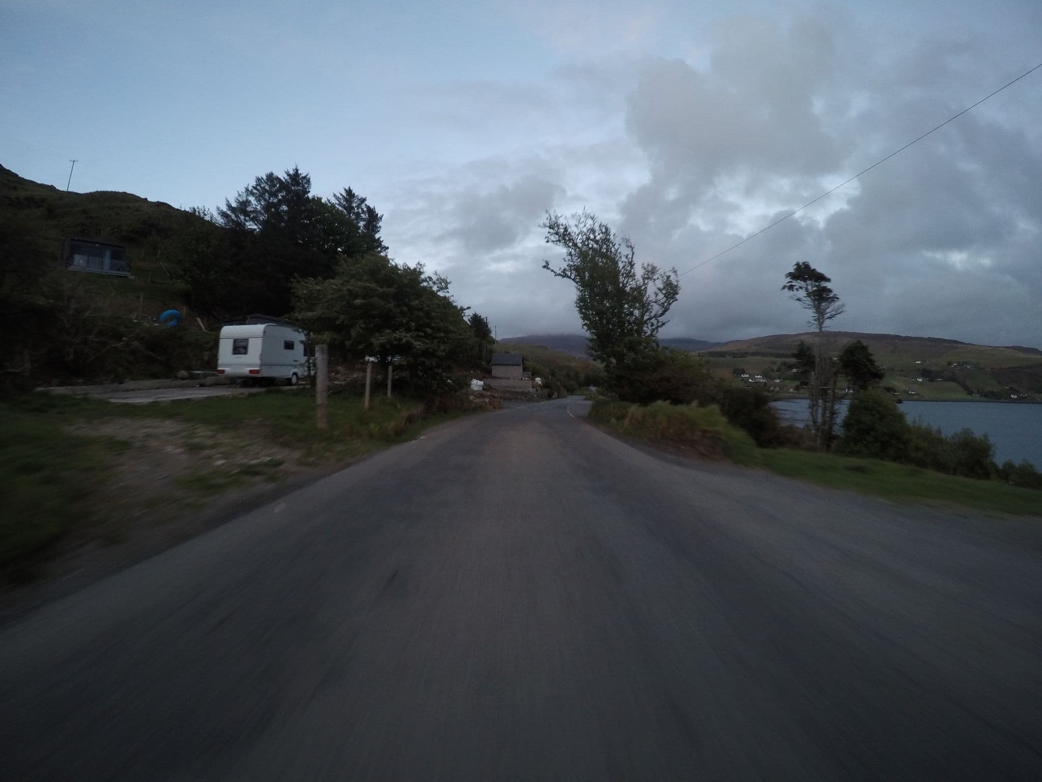 Street view near The Fairy Retreat, Portree — © chrisbeddow (CC BY-SA · Mapillary)