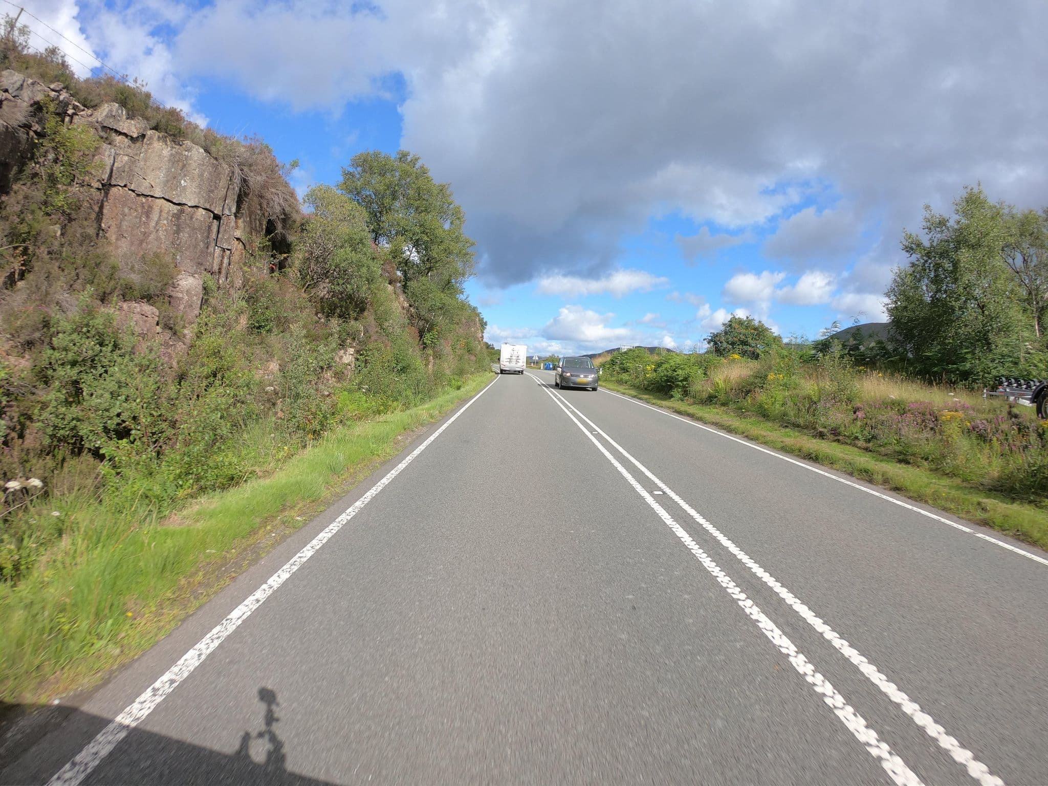 Street view near The Orange Shed, Portree