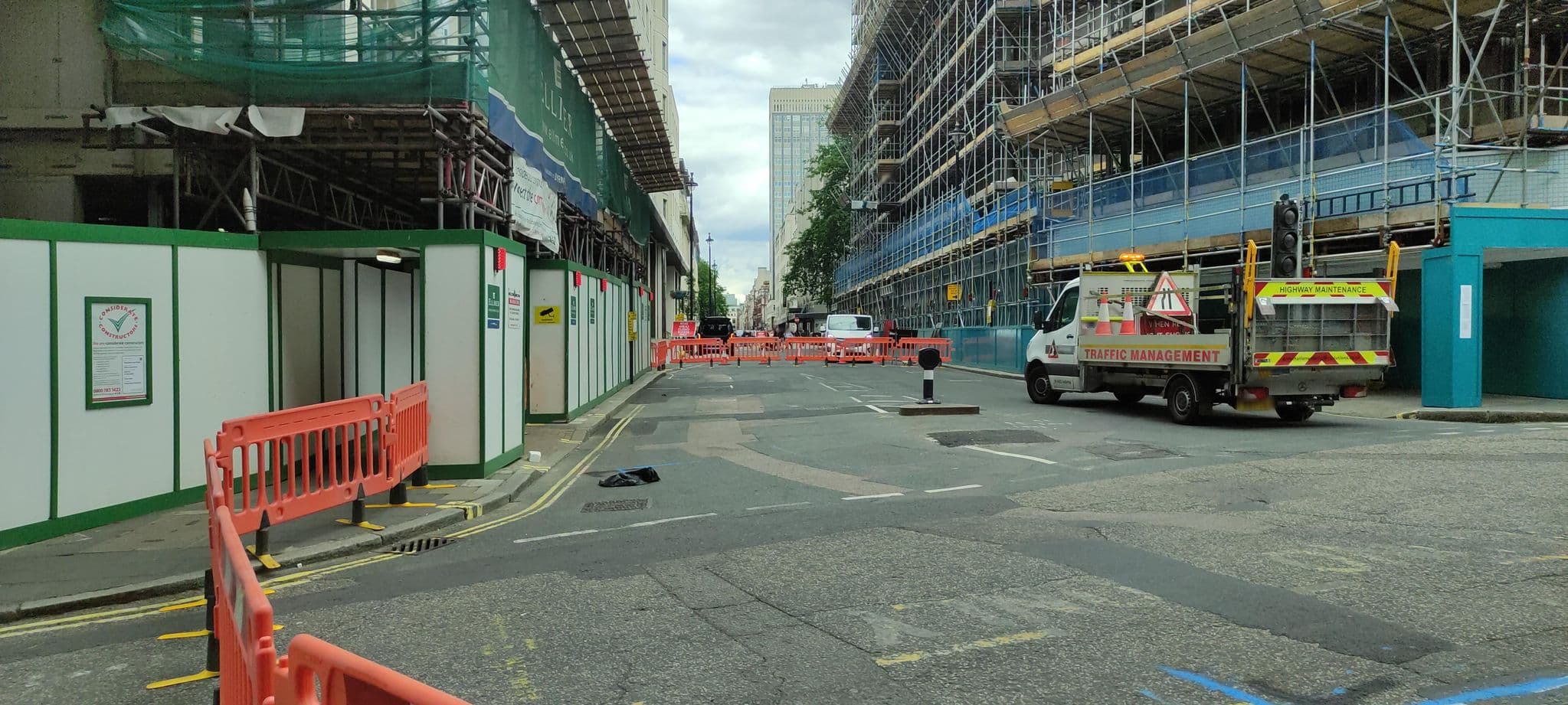 Street view near The BoTree London, Curio Collection by Hilton, West End of London — © jethro10 (CC BY-SA · Mapillary)