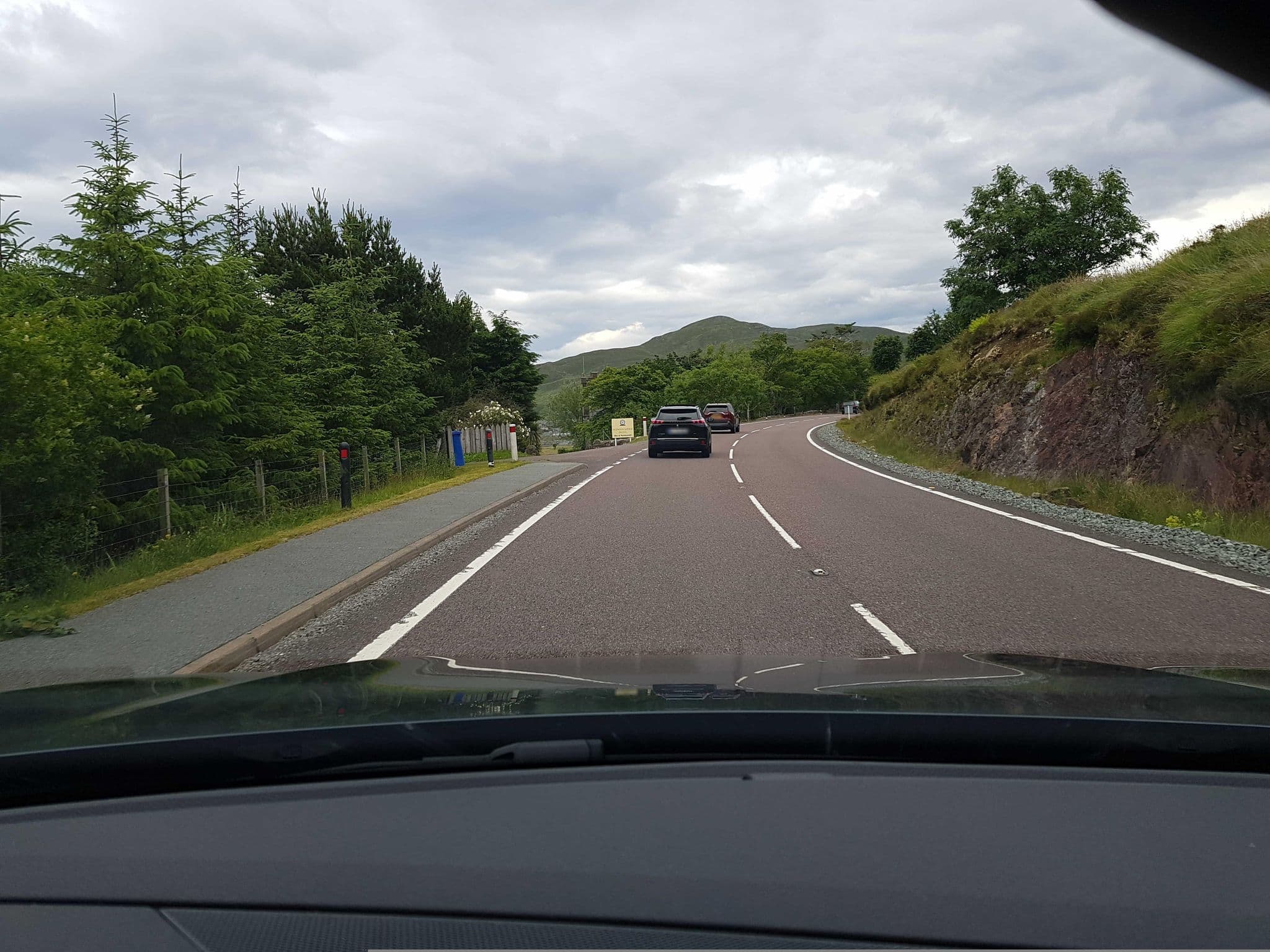 Street view near Angusfield Cabins, Portree