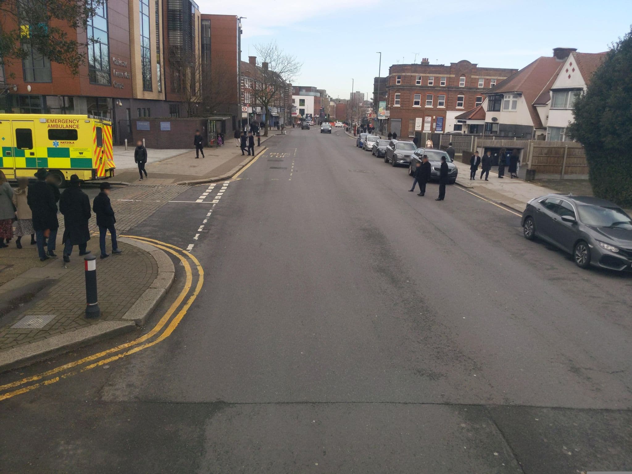 Street view near Brookland Guest House, Golders Green — © harry_wood (CC BY-SA · Mapillary)