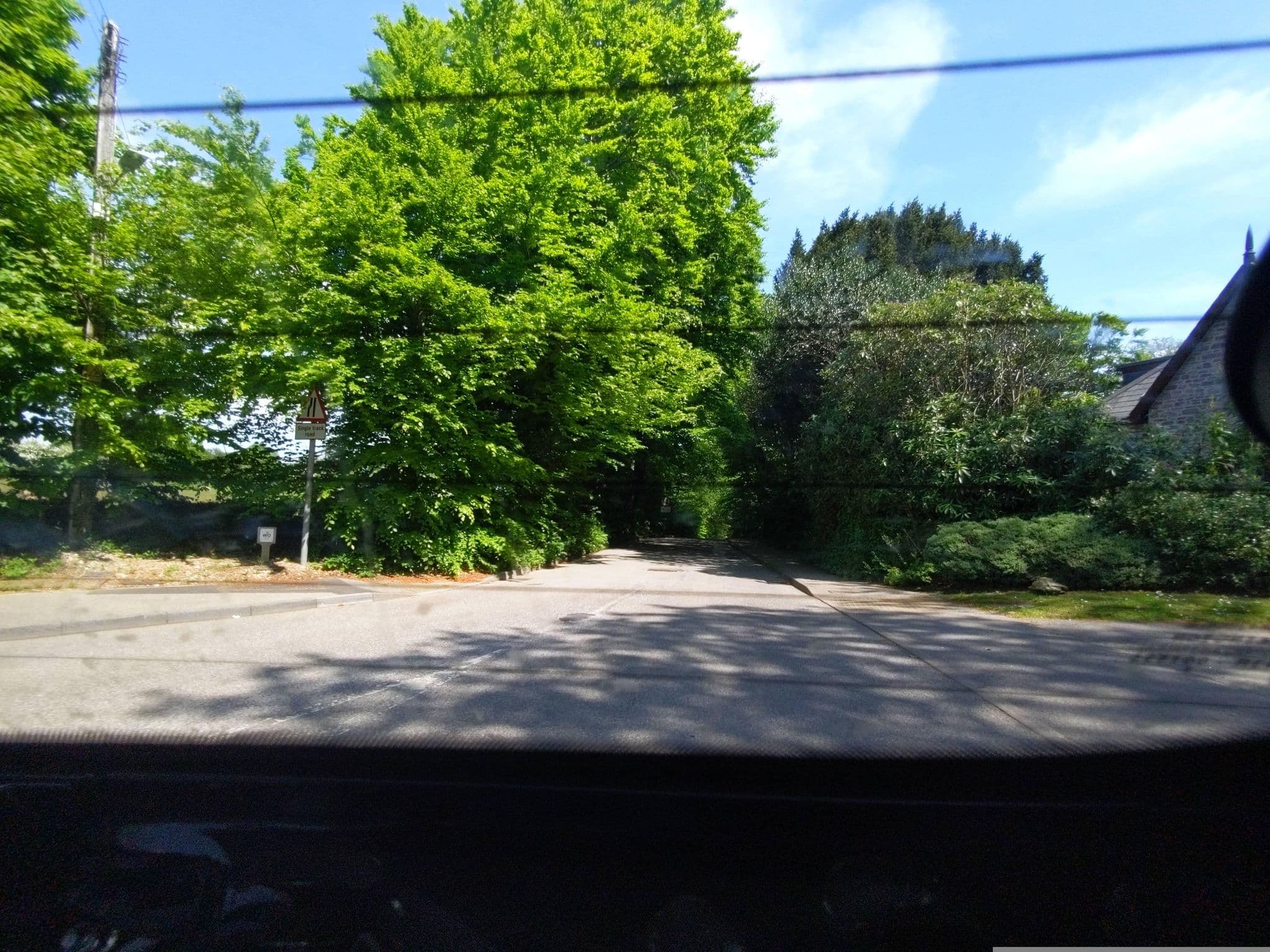 Street view near Duporth Lodge, St Austell — © WaggyDog (CC BY-SA · Mapillary)