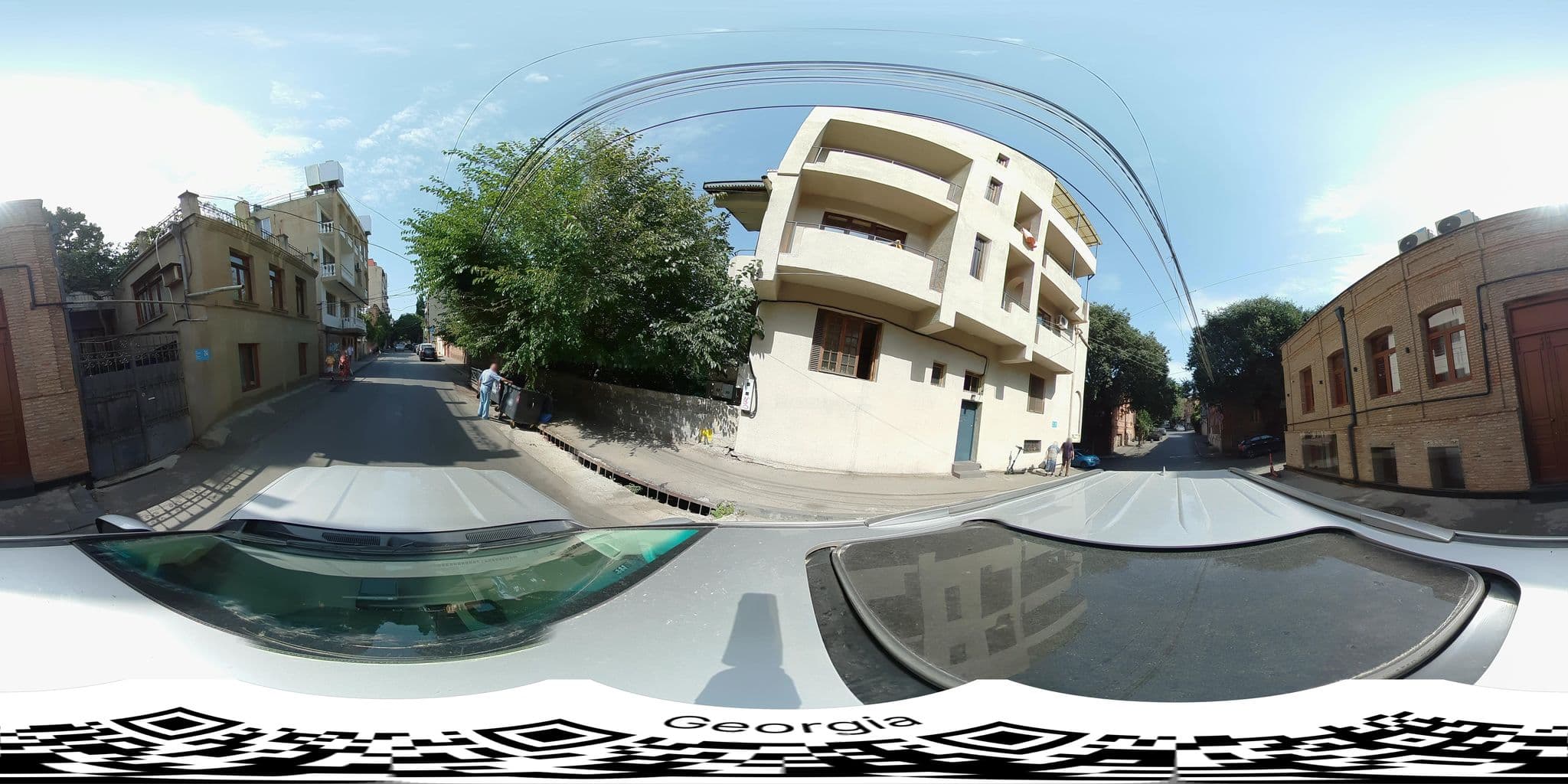 Street view near Hotel Mari, Okroq’ana
