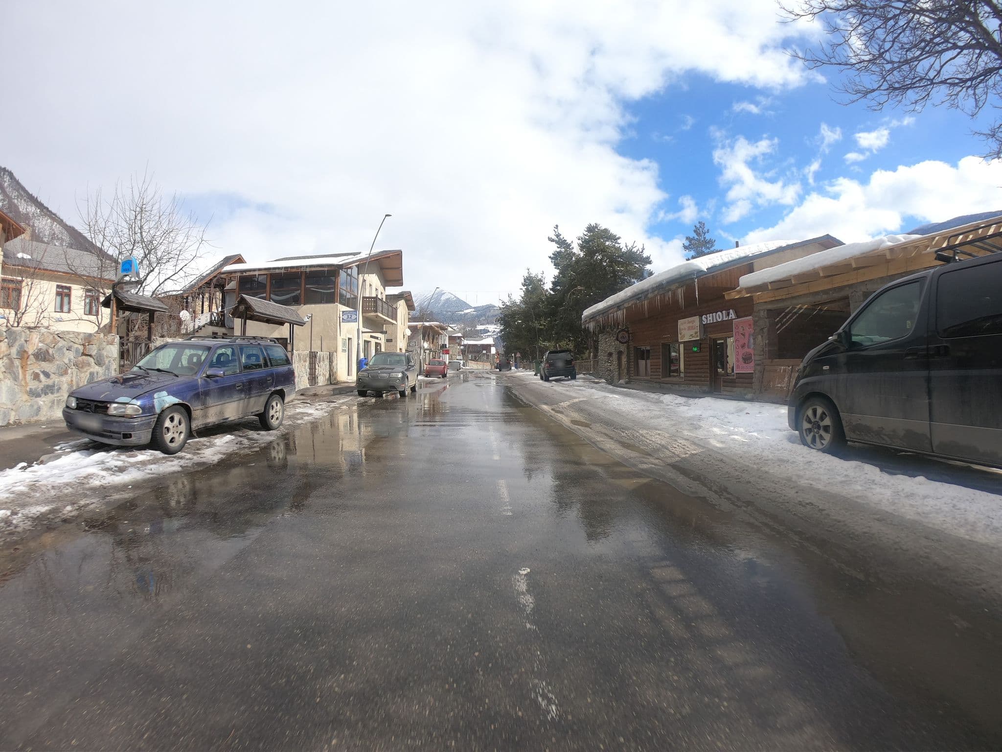 Street view near N 32, Mestia