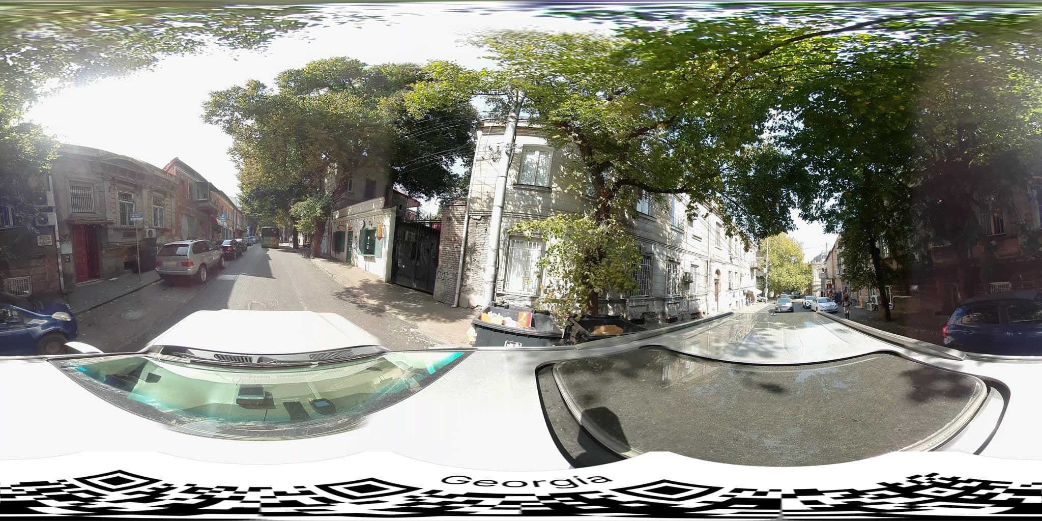 Street view near Kikodze Place, Okroq’ana