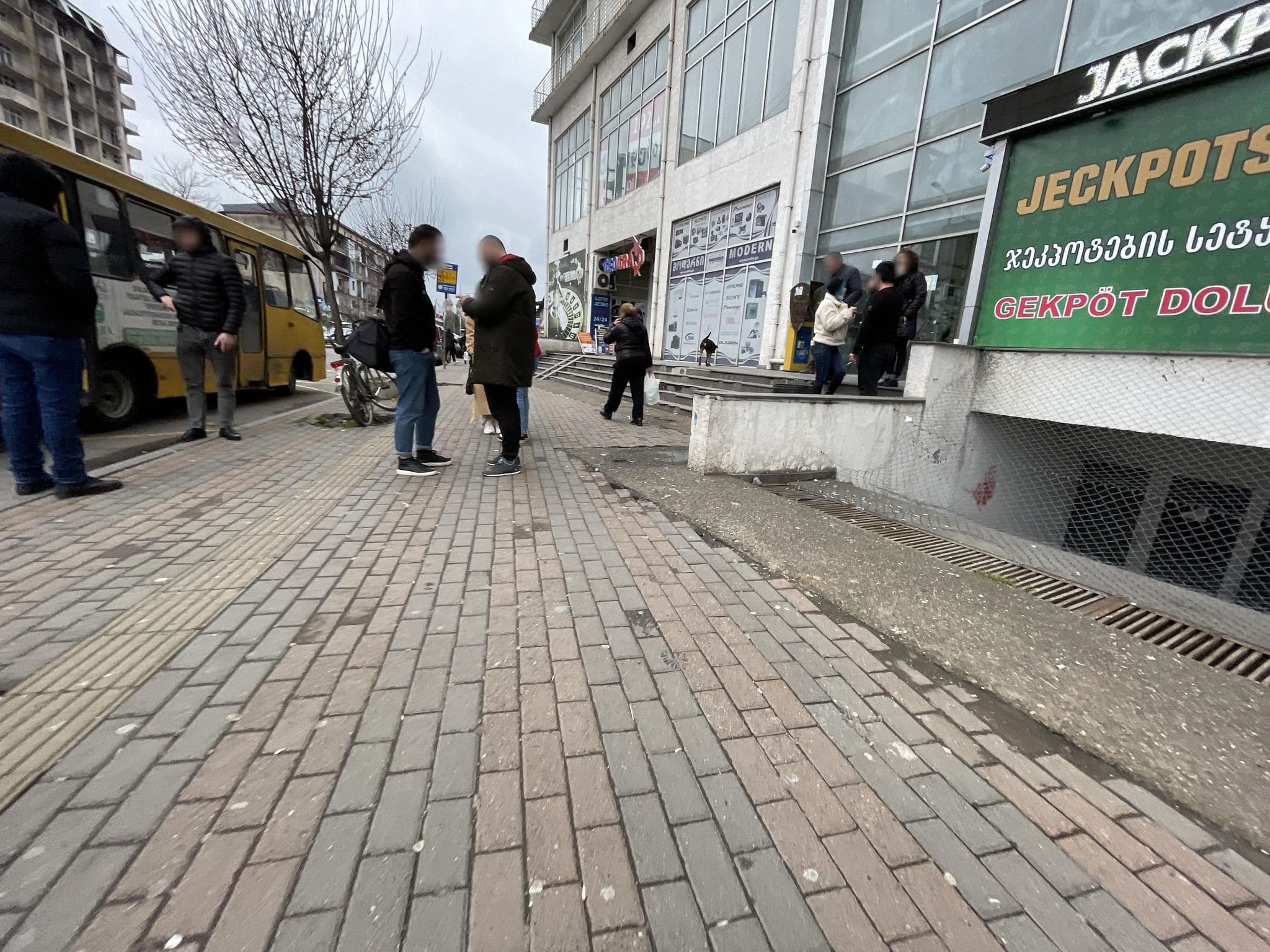 Street view near Plaza Hotel, Batumi