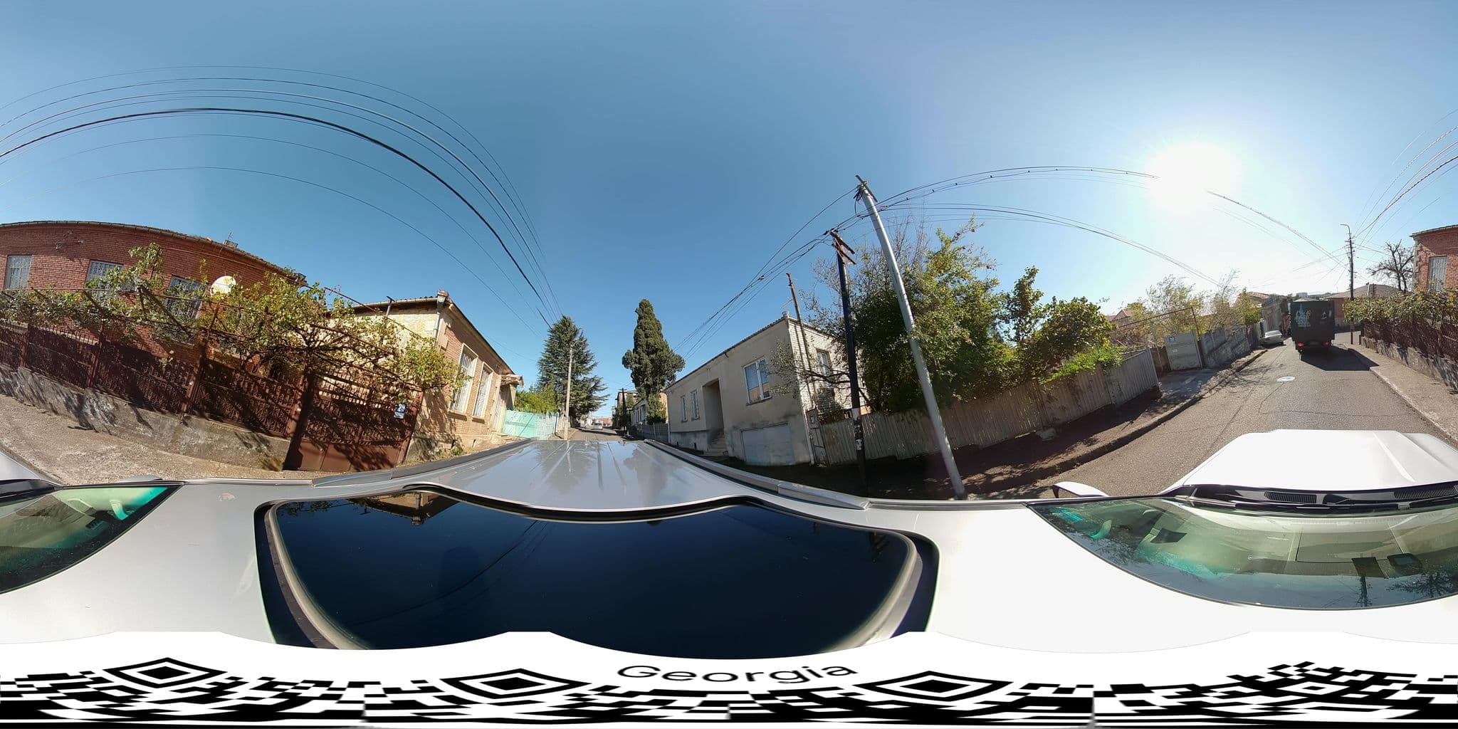 Street view near Kutaisi Hotel California, Kutaisi — © bumbeishvili (CC BY-SA · Mapillary)