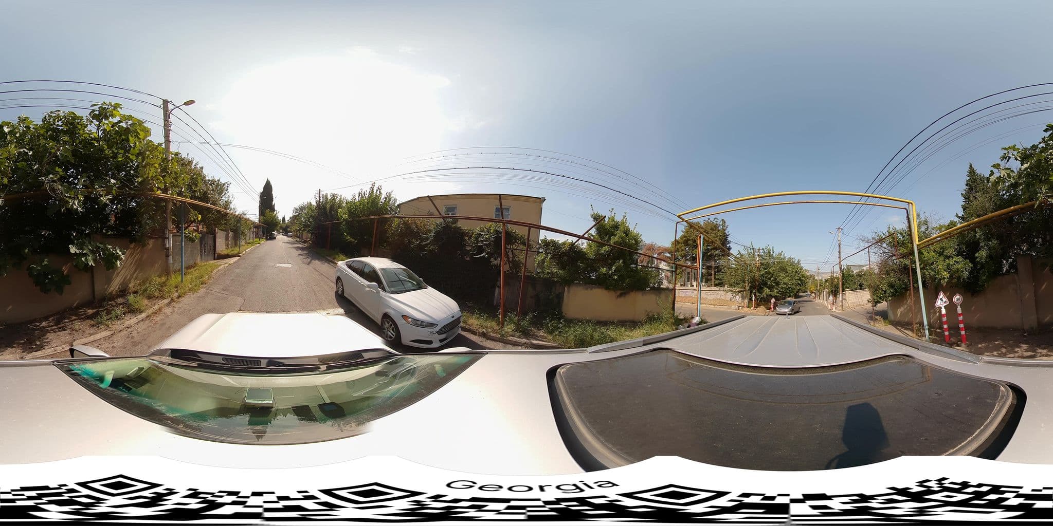 Street view near Lemon Hostel, Dighomi — © bumbeishvili (CC BY-SA · Mapillary)