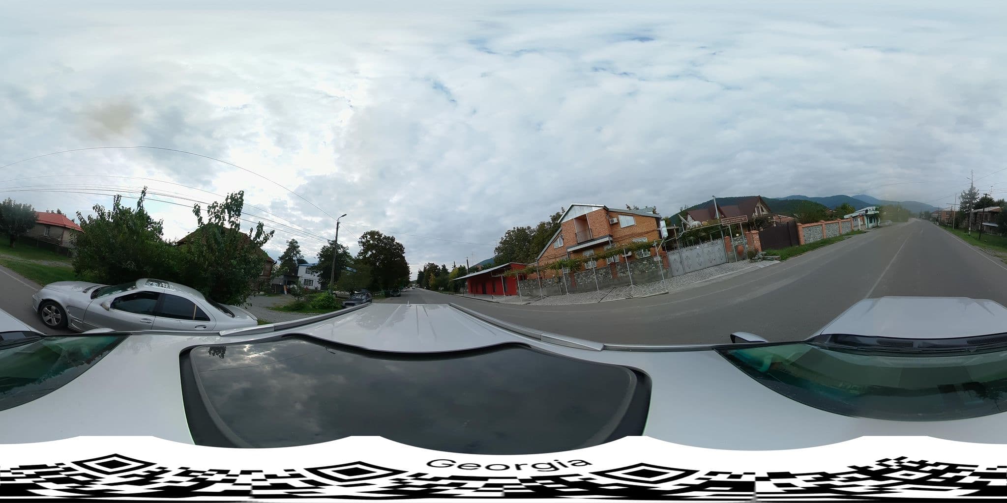 Street view near Lago Guesthouse, Lagodekhi — © bumbeishvili (CC BY-SA · Mapillary)