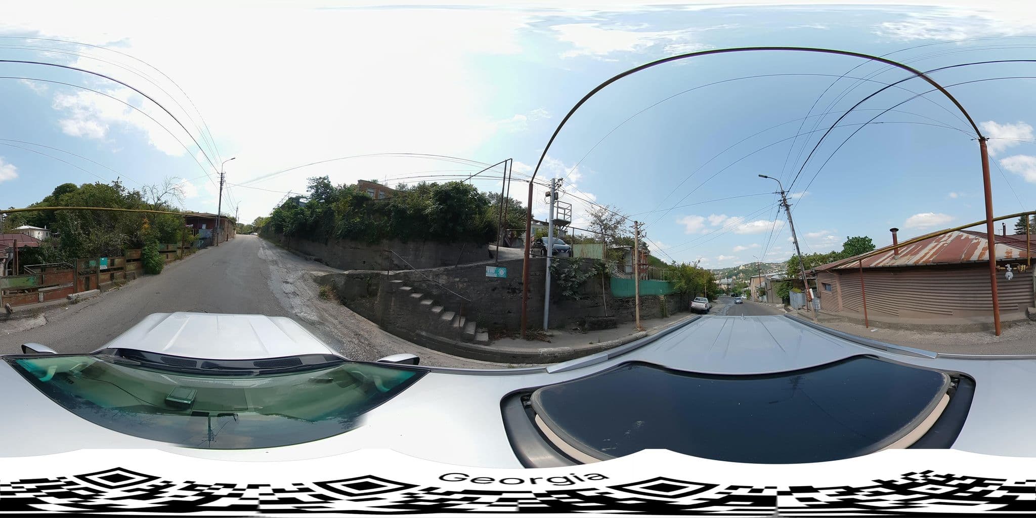 Street view near Green House, Kutaisi — © bumbeishvili (CC BY-SA · Mapillary)