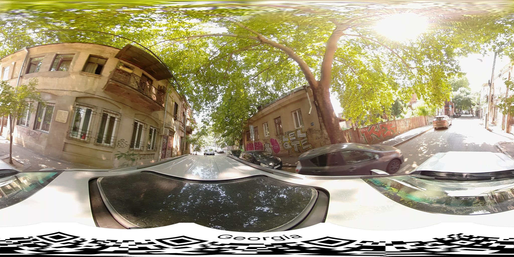 Street view near hostelimiz, Tbilisi