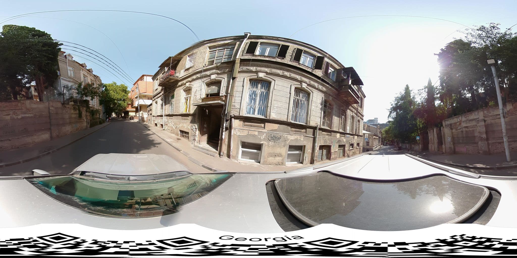 Street view near Sololaki Hill, Okroq’ana
