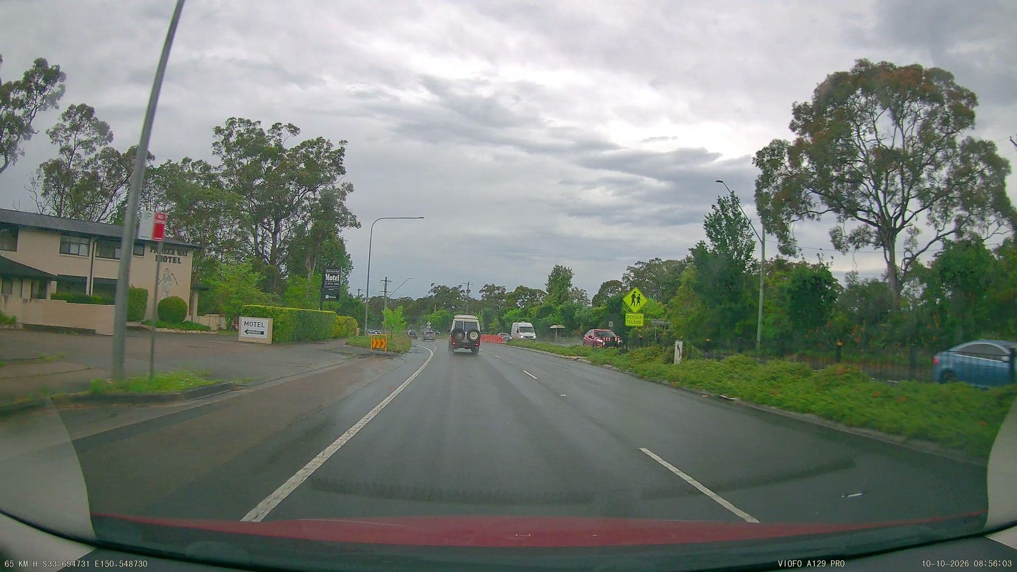 Street view near Pioneer Way Motel, Faulconbridge — © radiotrefoil (CC BY-SA · Mapillary)