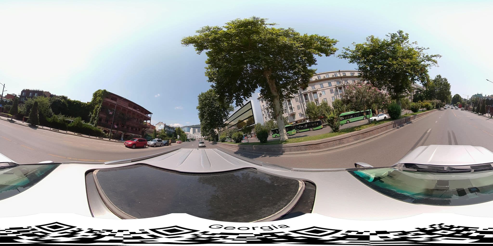 Street view near urban1861, Tbilisi