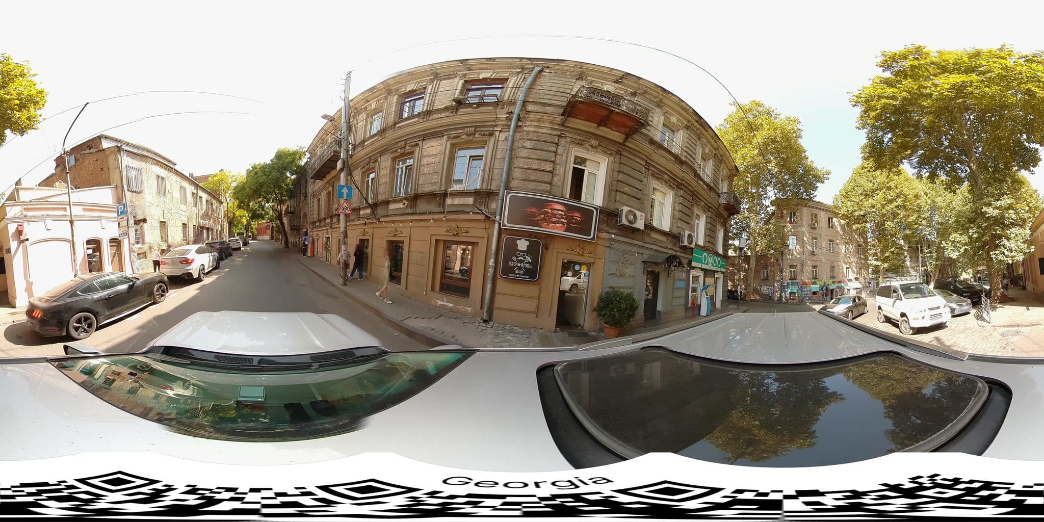 Street view near Surmava's home, Okroq’ana — © bumbeishvili (CC BY-SA · Mapillary)