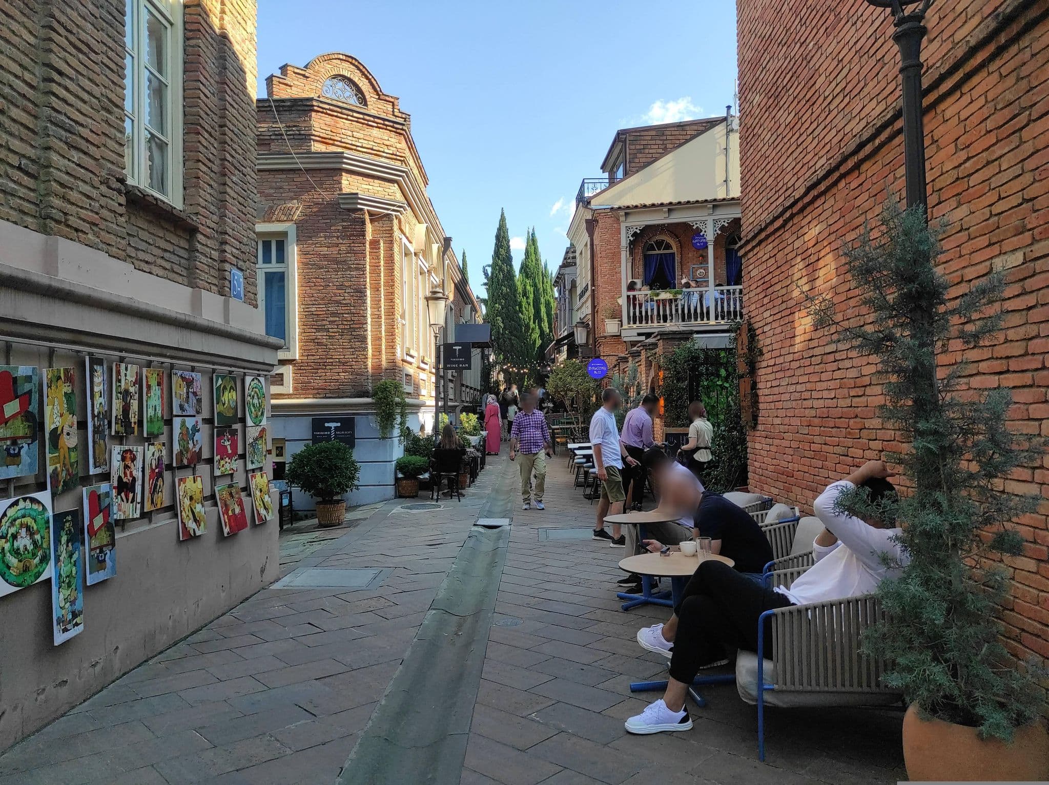 Street view near Anchi hostel, Tbilisi