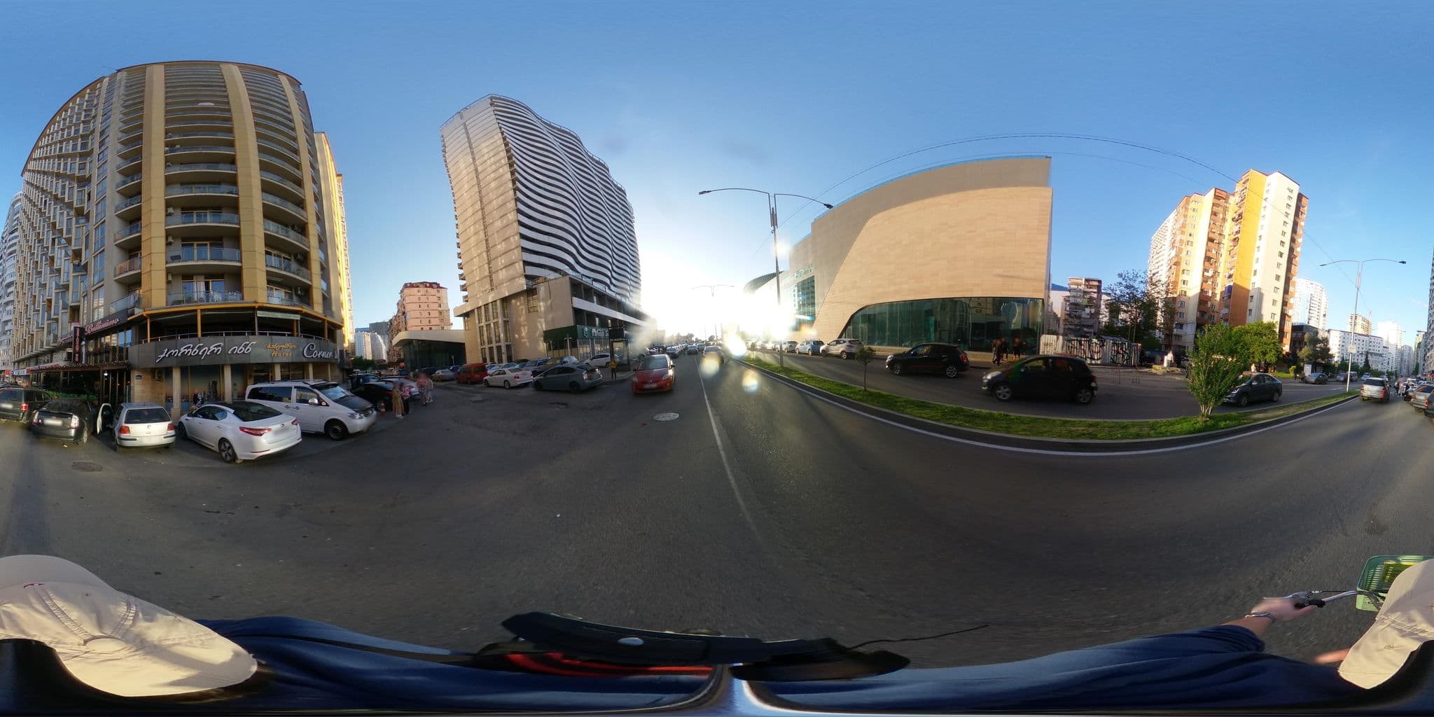 Street view near Corner Inn, Batumi