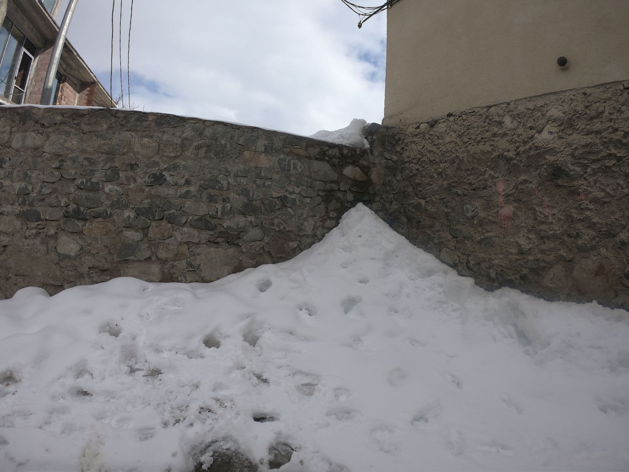 Street view near Mestia 4 season, Mestia
