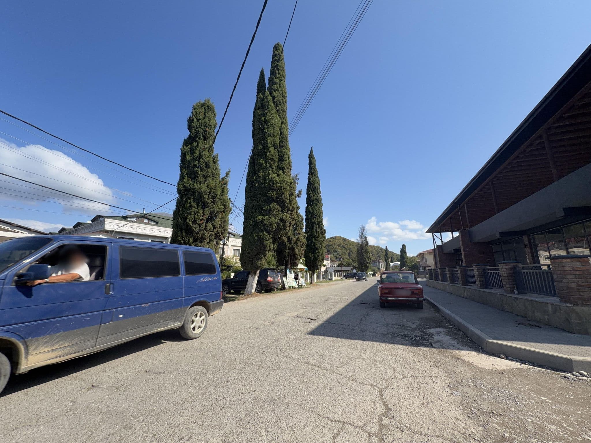 Street view near Lucette Guest House, Lidzava — © keksov (CC BY-SA · Mapillary)