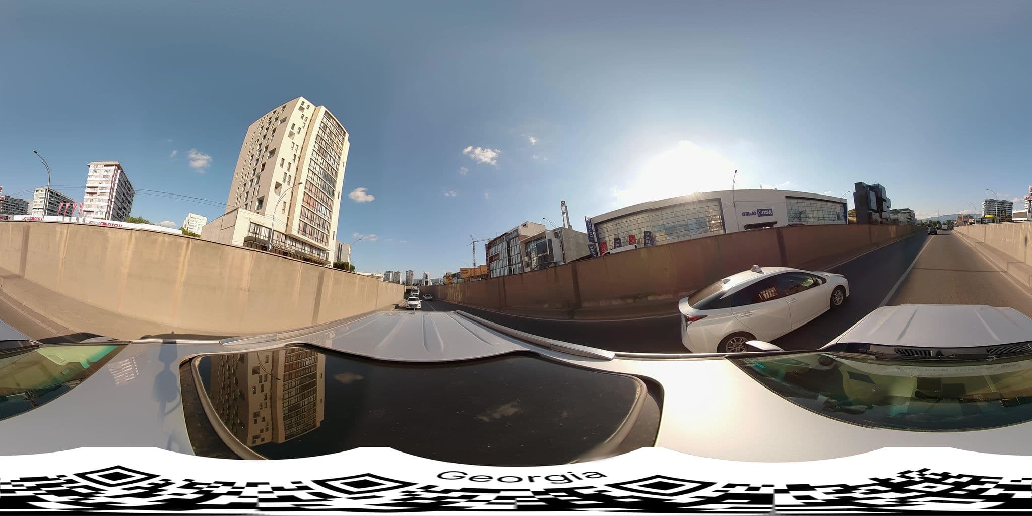 Street view near Reikartz Horizont Tbilisi, Dighomi — © bumbeishvili (CC BY-SA · Mapillary)
