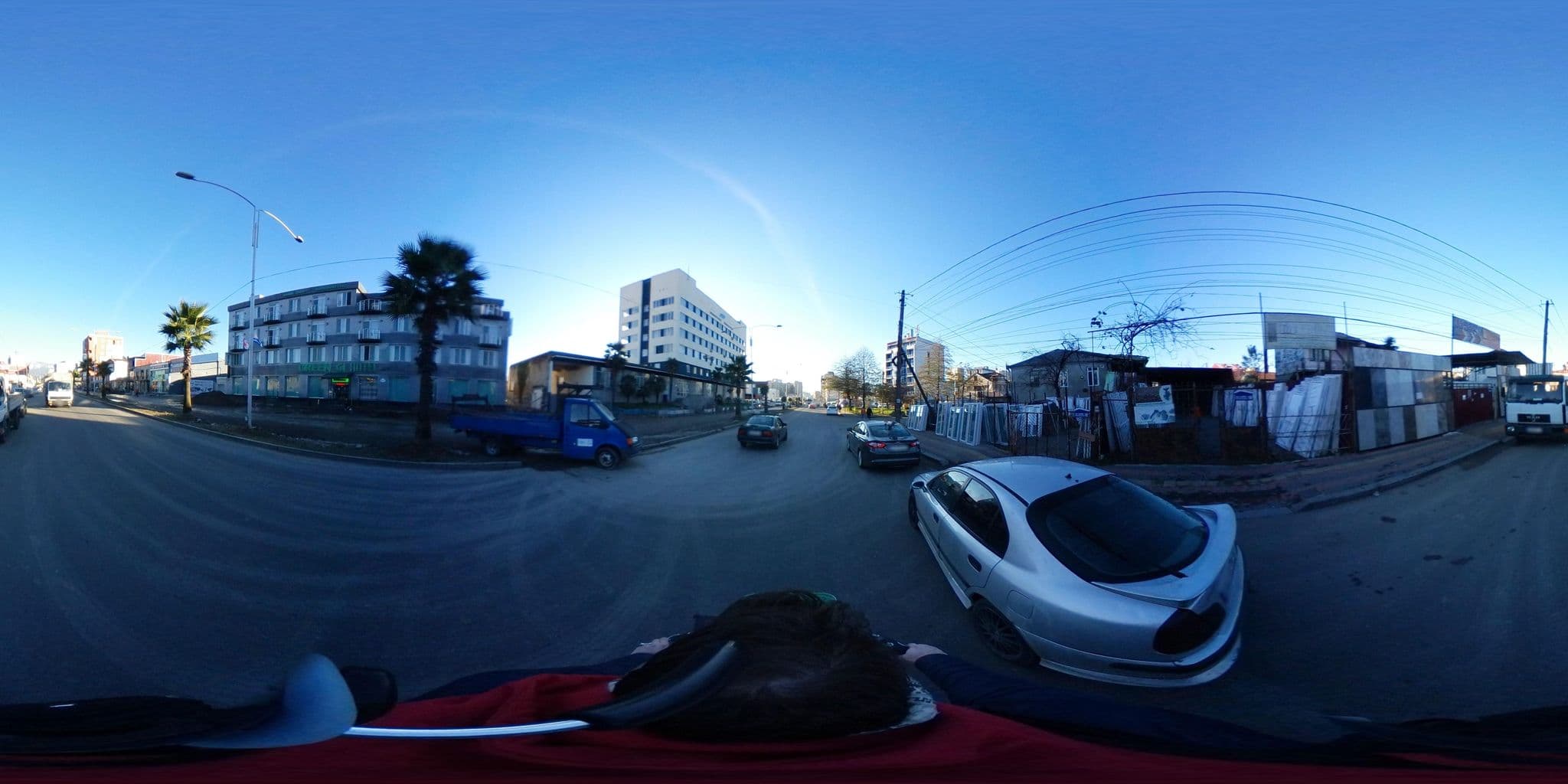 Street view near Green hotel, Batumi