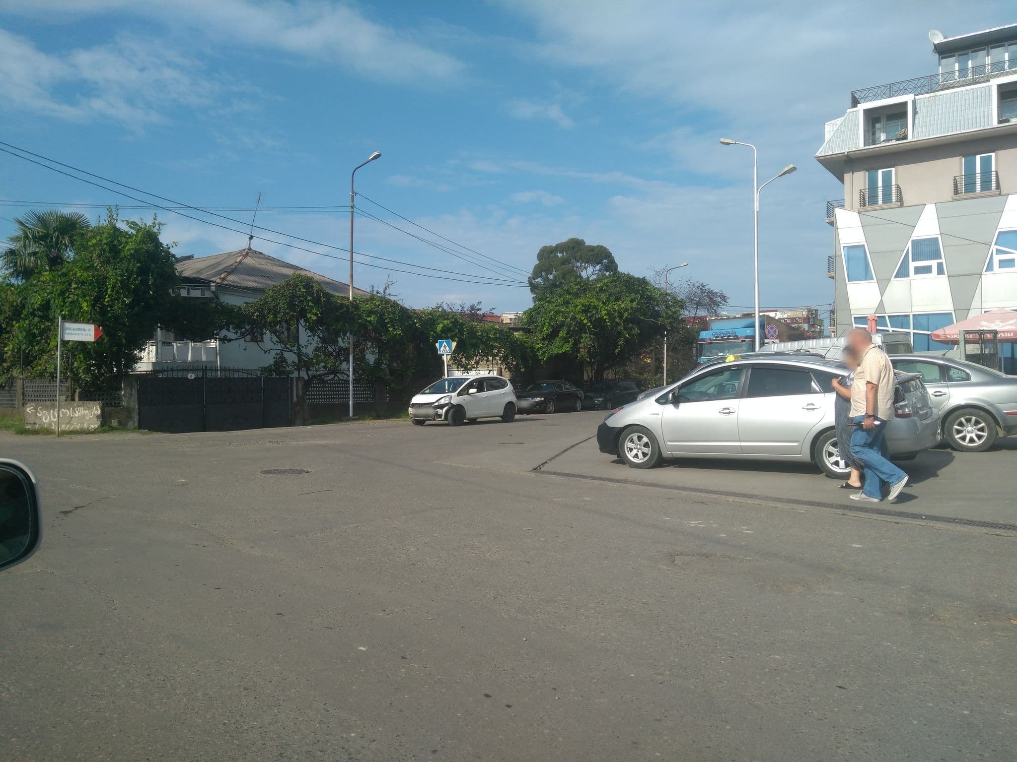 Street view near Hotel 725, Batumi