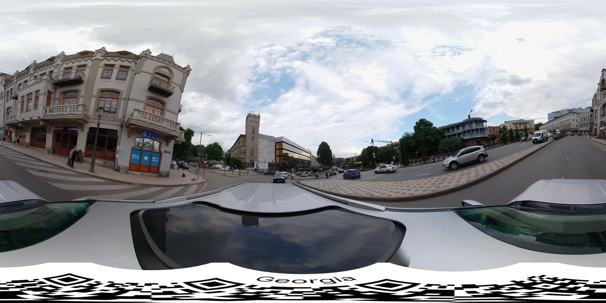 Street view near Pushkin 10, Okroq’ana — © bumbeishvili (CC BY-SA · Mapillary)