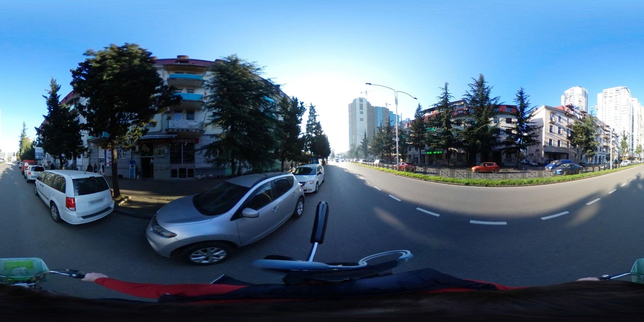 Street view near Chase Dream Hostel, Batumi
