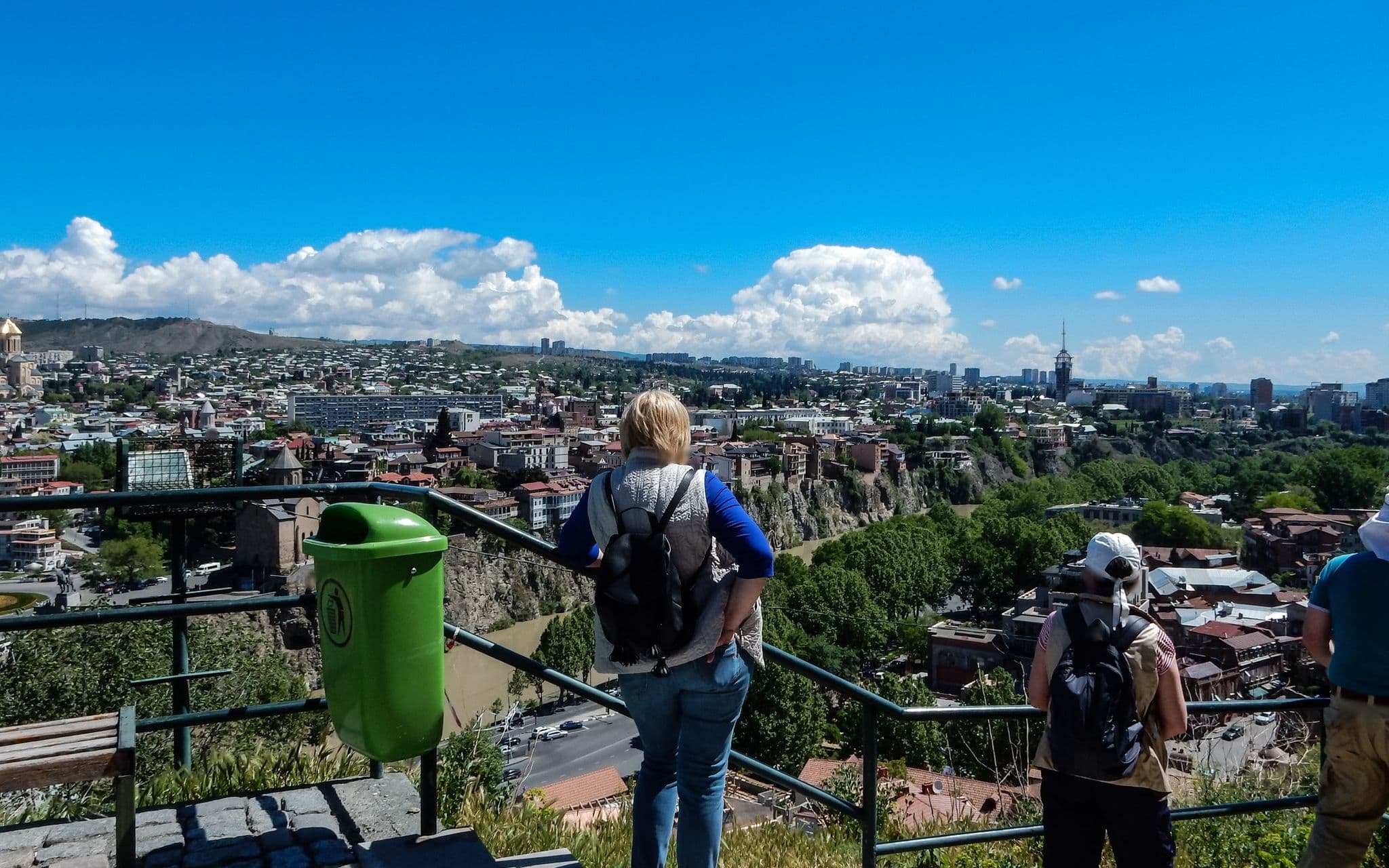 Street view near Citadel Narikala, Tbilisi — © artguard (CC BY-SA · Mapillary)