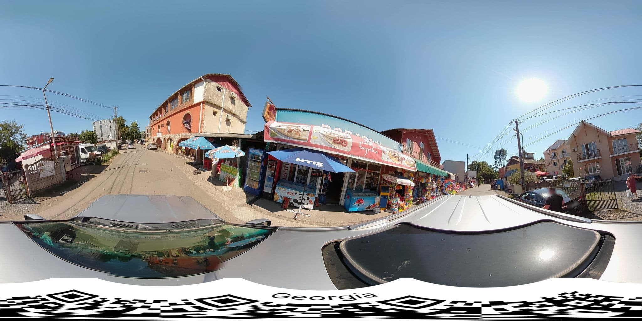 Street view near Bach-Ana, Ureki — © bumbeishvili (CC BY-SA · Mapillary)