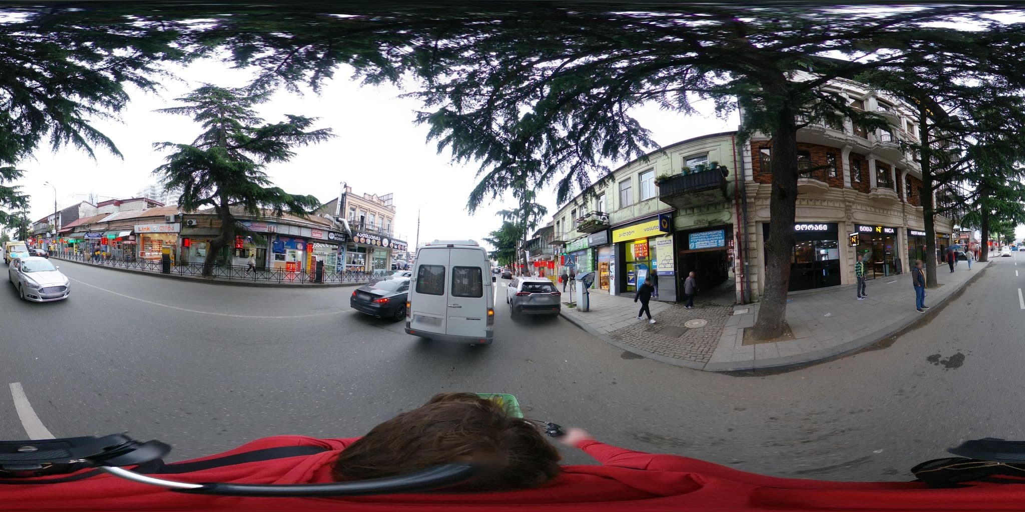 Street view near Light Palace, Batumi