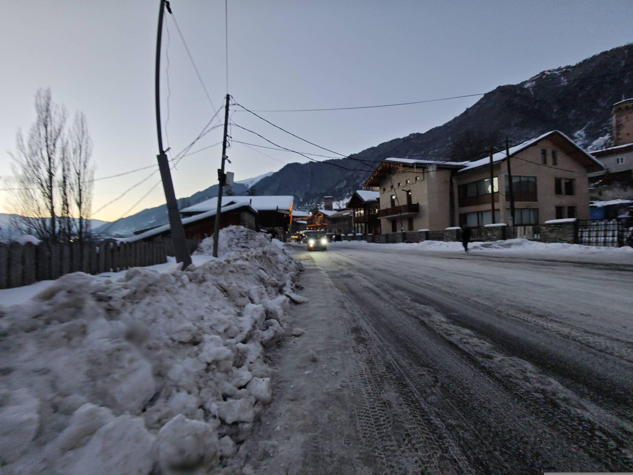 Street view near Eden, Mestia