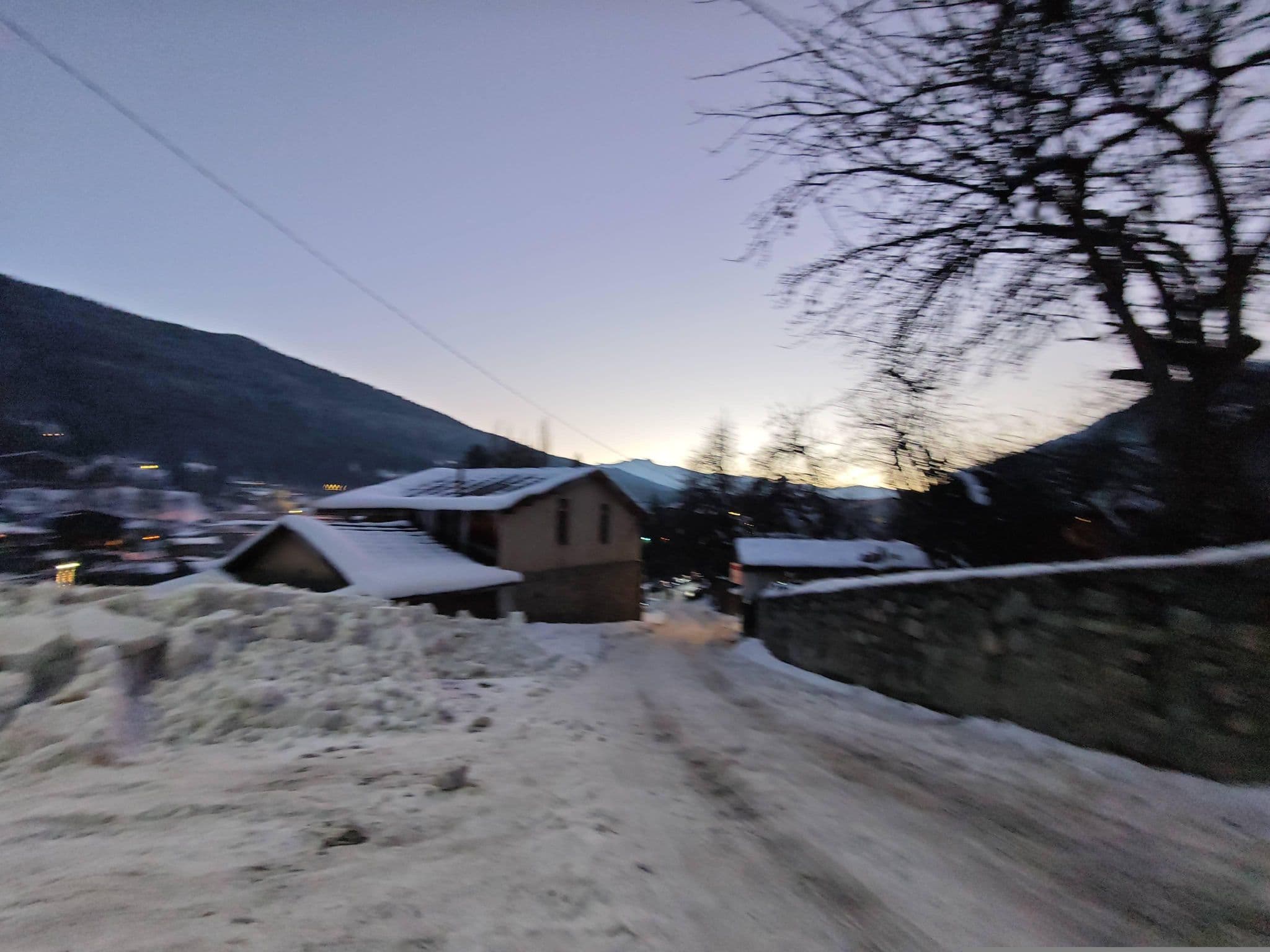 Street view near M&L, Mestia