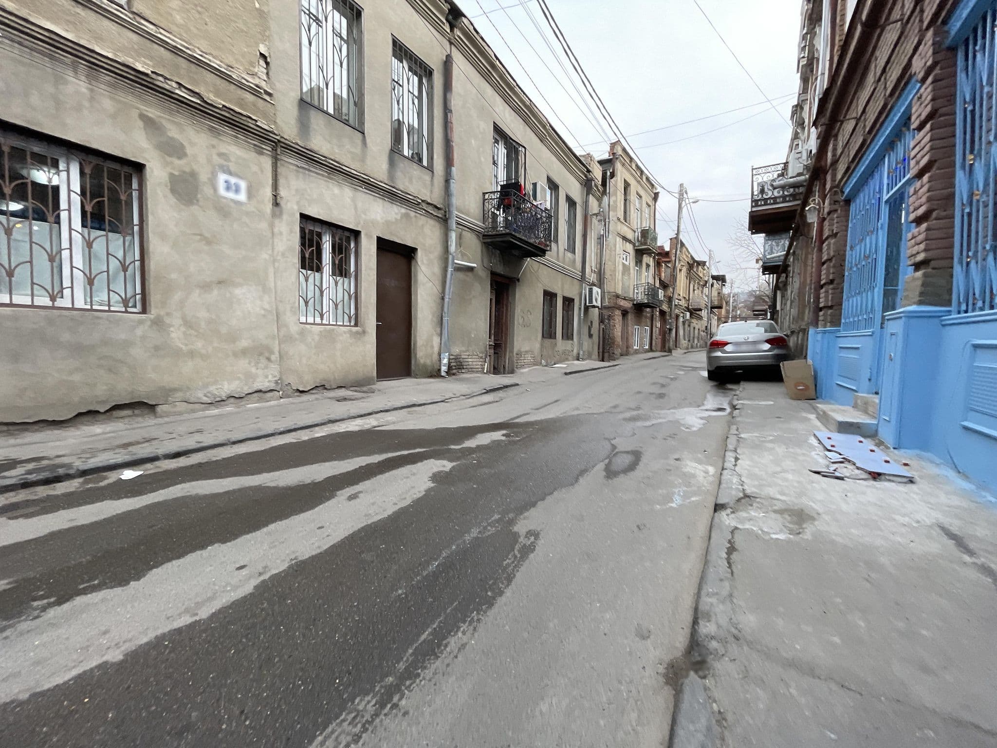 Street view near Silver 34 Boutique Hotel, Tbilisi