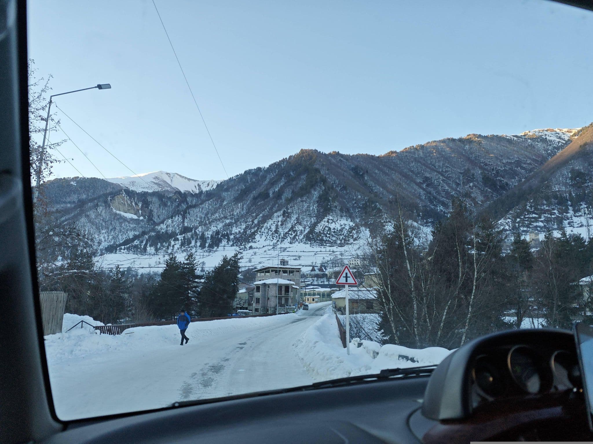 Street view near Alpen Rose, Mestia