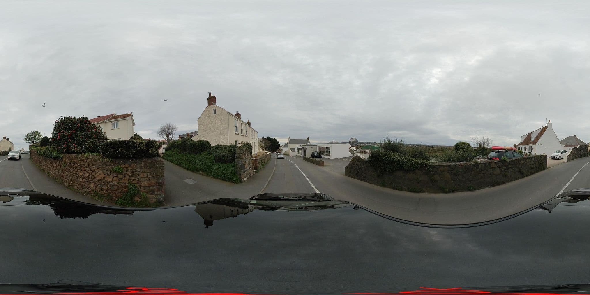 Street view near Hill Crest Cottage, Saint Sampson — © FiftyPence (CC BY-SA · Mapillary)