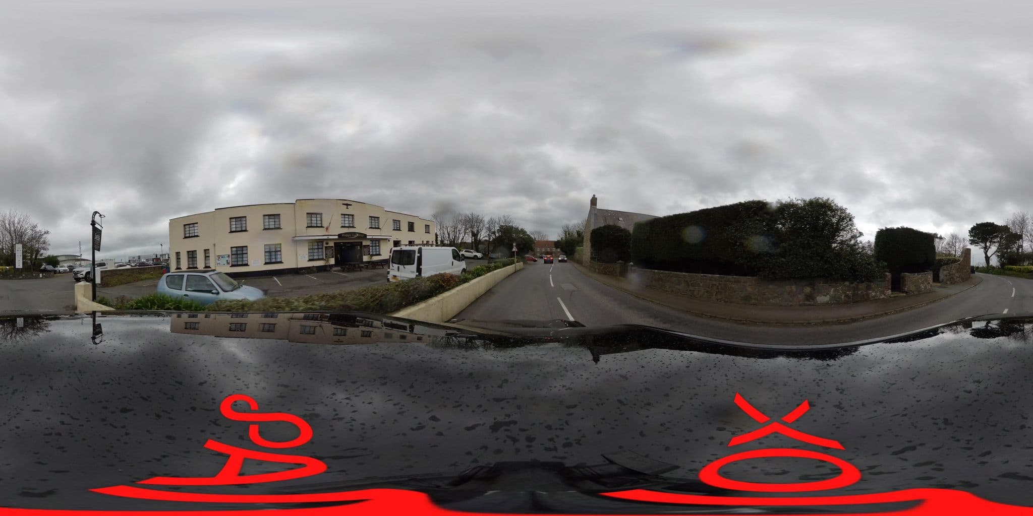 Street view near Happy Landings, Forest Parish — © FiftyPence (CC BY-SA · Mapillary)