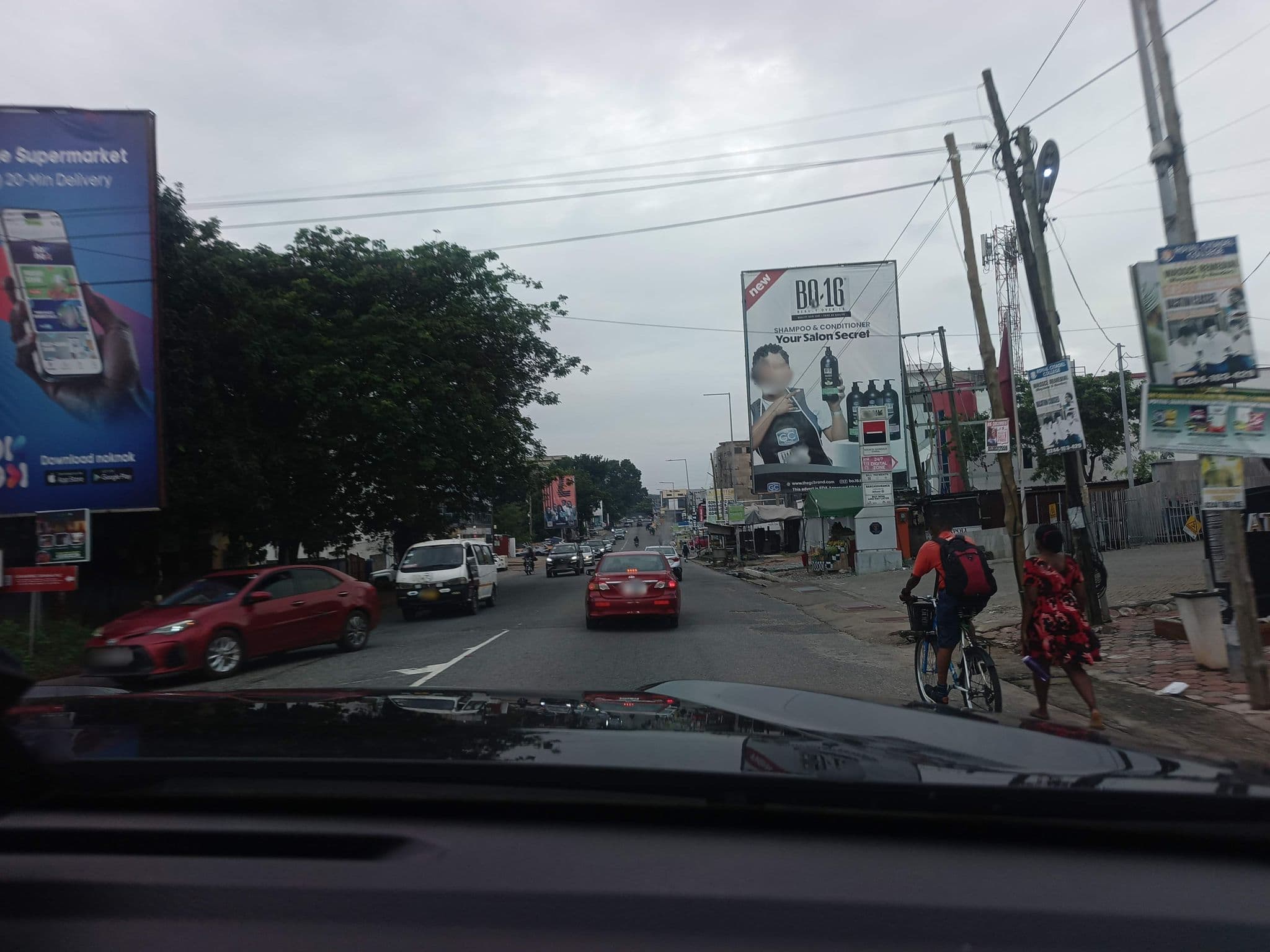 Street view near Catters Hostel, Medina Estates