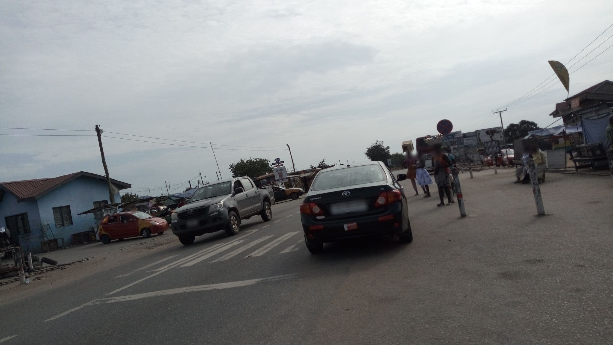 Street view near Yes Motel, Winneba — © ameleke (CC BY-SA · Mapillary)