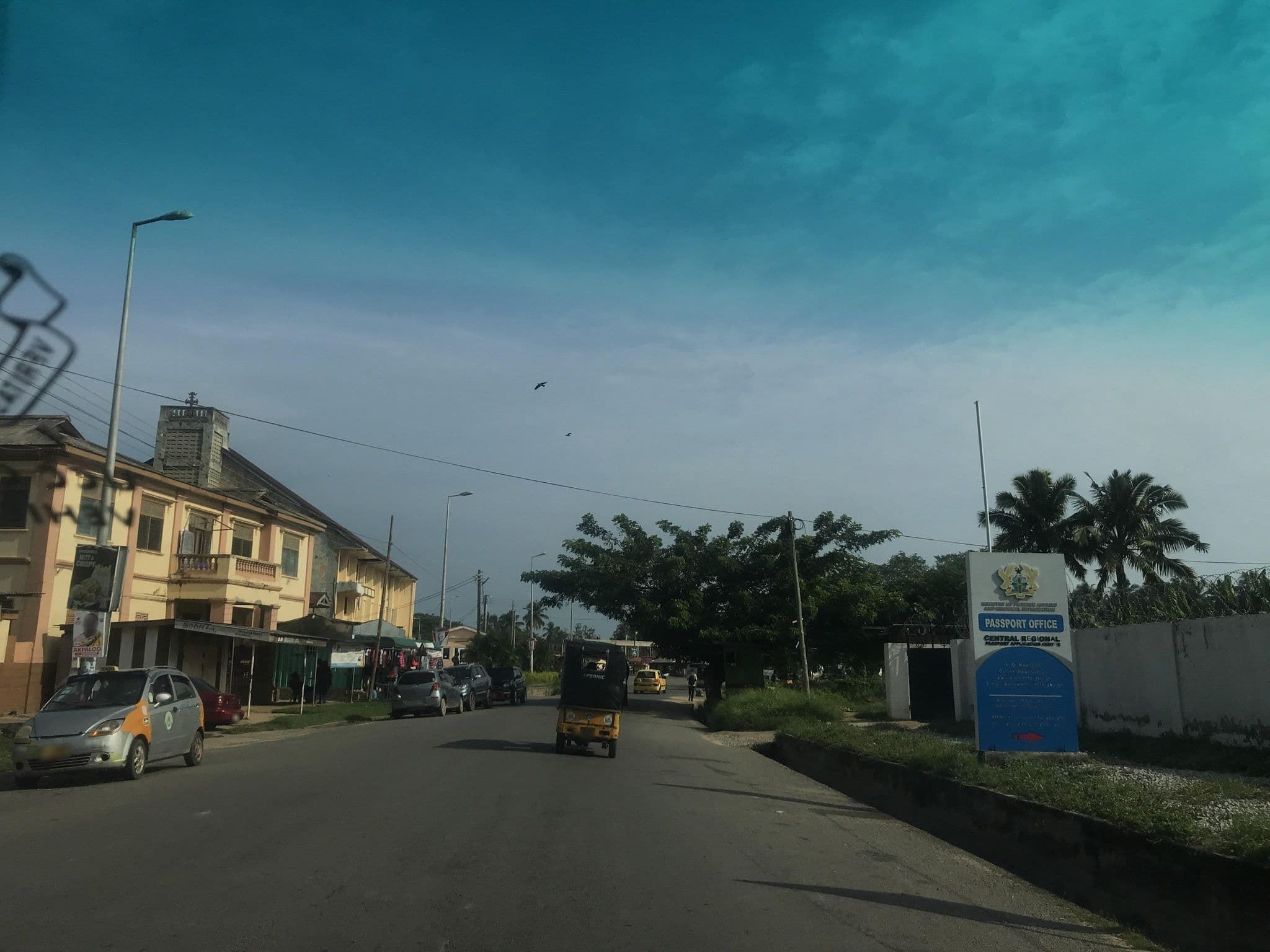 Street view near C-Lotte, Cape Coast — © Asmandy (CC BY-SA · Mapillary)